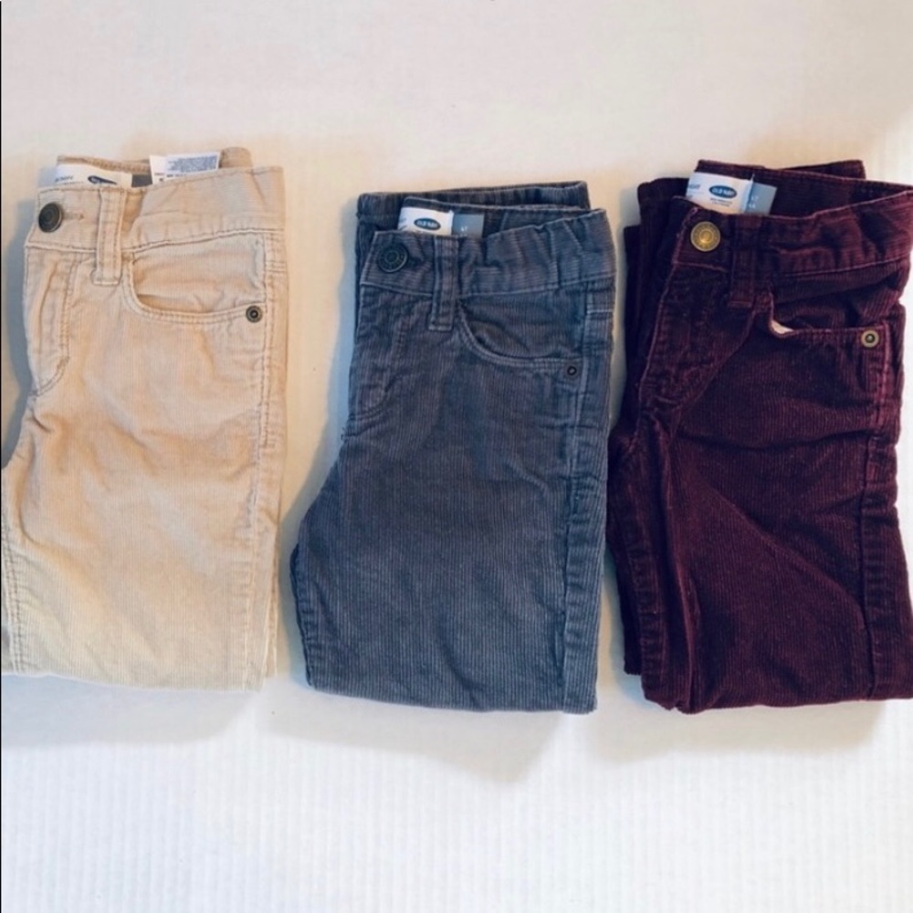 3 Pairs of Old Navy Corduroy Pants